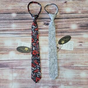 Boys Zipper Ties